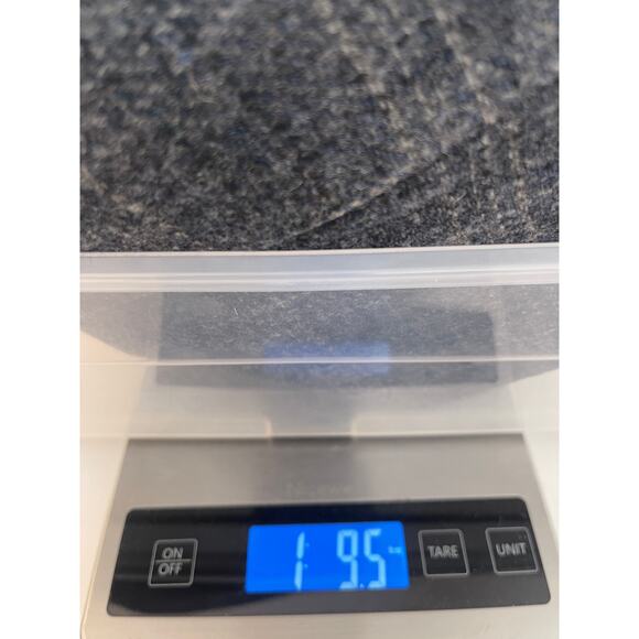 JOE Joseph Abboud Subtle Plaid Wool Flannel Elbow Patch Jacket Size 46 L Slim - Picture 9 of 9